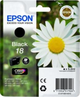 Epson černý (black) inkoust, T180140 Epson černý (black) inkoust, T180140