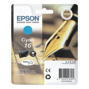Epson azurový (cyan) inkoust, T162240 Epson azurový (cyan) inkoust, T162240