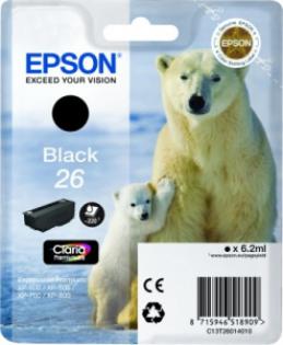 Epson černý (black) inkoust, T260140 Epson černý (black) inkoust, T260140
