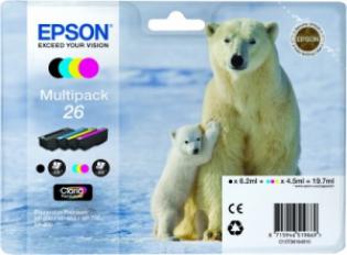 Epson sada inkoustů (CMYK), T261640