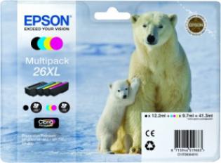 Epson sada inkoustů (CMYK), T263640 Epson sada inkoustů (CMYK), T263640