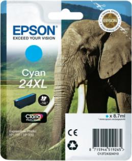 Epson azurový (cyan) inkoust, T243240 Epson azurový (cyan) inkoust, T243240