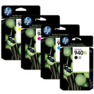 HP sada inkoustů (CMYK), No.940XL, C2N93A HP sada inkoustů (CMYK), No.940XL, C2N93A