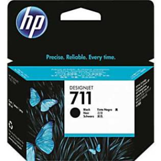 HP černý (black) inkoust, No.711, CZ133A HP černý (black) inkoust, No.711, CZ133A