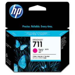 HP purpurový (magenta) inkoust, No.711, CZ135A HP purpurový (magenta) inkoust, No.711, CZ135A