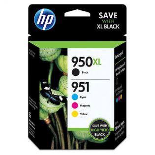 HP sada inkoustů (CMYK), No.951XL, No.950XL, C2P43A