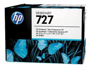 HP tisková hlava (matte black, photo black, grey, CMY), No.727, B3P06A