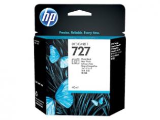 HP foto černý (photo black) inkoust, No.727, B3P17A HP foto černý (photo black) inkoust, No.727, B3P17A