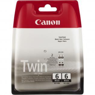 Canon černý 2 pack (black) inkoust, BCI-6B2