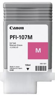 Canon purpurový (magenta) inkoust, PFI-107M