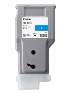 Canon azurový (cyan) inkoust, PFI-207C