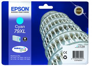 Epson azurový (cyan) inkoust, T790240