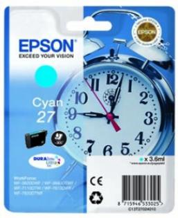 Epson azurový (cyan) inkoust, T270240 Epson azurový (cyan) inkoust, T270240