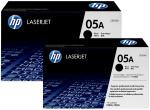 HP černý (black) toner, 05A, CE505D