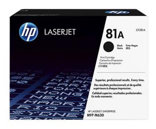 HP černý (black) toner, 81A, CF281A HP černý (black) toner, 81A, CF281A