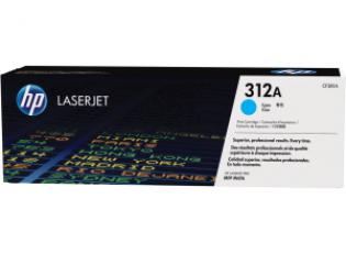 HP azurový (cyan) toner, 312A, CF381A