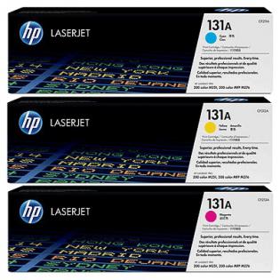 HP sada tonerů (cmy), U0SL1AM, 131A HP sada tonerů (cmy), U0SL1AM, 131A