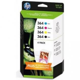 HP sada inkoustů (CMYK), NO.364, J3M82A HP sada inkoustů (CMYK), NO.364, J3M82A