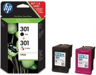 HP sada inkoustů (CMYK), NO.301, J3M81A HP sada inkoustů (CMYK), NO.301, J3M81A