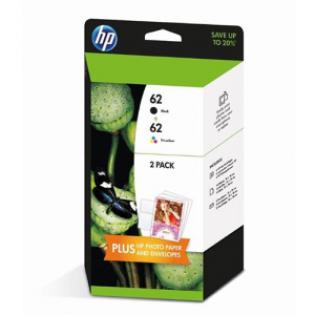 HP sada inkoustů (CMYK), NO.62, J3M80A HP sada inkoustů (CMYK), NO.62, J3M80A