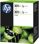HP barevný (color) inkoust, No.301XL, D8J46A