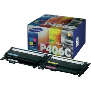 Samsung sada tonerů (CMYK), CLT-P406C Samsung sada tonerů (CMYK), CLT-P406C