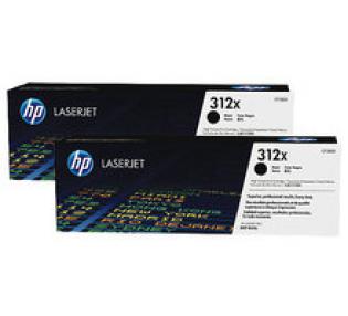 HP černý (black) toner, 312X, CF380XD HP černý (black) toner, 312X, CF380XD