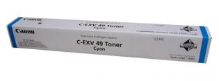Canon azurový (cyan) toner, C-EXV49-C