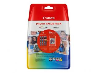 Canon sada (CMYK) inkoustů, CLI-526CMYK, No.526 Canon sada (CMYK) inkoustů, CLI-526CMYK, No.526