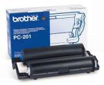 Brother print cartridge (ink folie + kazeta), PC-201