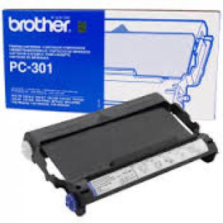 Brother print cartridge (ink folie + kazeta), PC-301 Brother print cartridge (ink folie + kazeta), PC-301