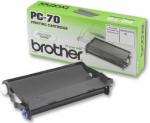 Brother print cartridge (ink folie + kazeta), PC-70