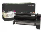 Lexmark purpurový (magenta) toner, 15G041M