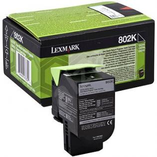 Lexmark černý (black) toner, 80C20K0