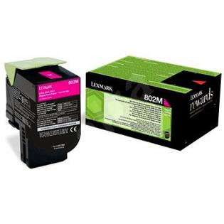 Lexmark purpurový (magenta) toner, 80C20M0