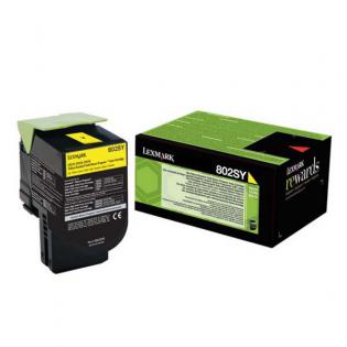 Lexmark žlutý (yellow) toner, 80C2SY0 Lexmark žlutý (yellow) toner, 80C2SY0