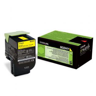 Lexmark žlutý (yellow) toner, 80C2HY0 Lexmark žlutý (yellow) toner, 80C2HY0