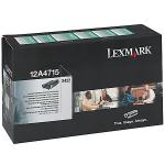 Lexmark černý (black) toner, 12A4715