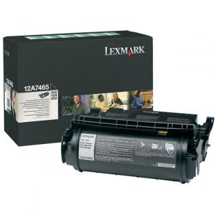 Lexmark černý (black) toner, 12A7465