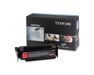 Lexmark černý (black) toner, 12A7315 Lexmark černý (black) toner, 12A7315