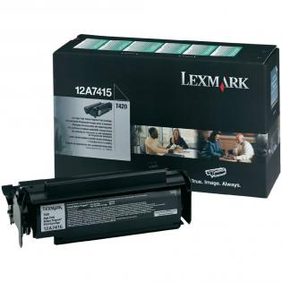 Lexmark černý (black) toner, 12A7415