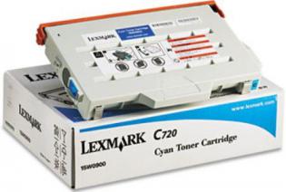 Lexmark azurový (cyan) toner, 15W0900 Lexmark azurový (cyan) toner, 15W0900