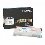 Lexmark azurový (cyan) toner, 20K0500