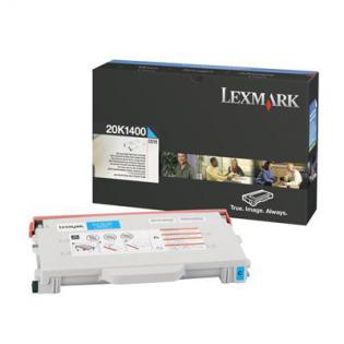 Lexmark azurový (cyan) toner, 20K1400