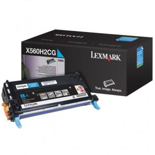 Lexmark azurový (cyan) toner, X560H2CG