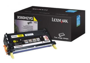 Lexmark žlutý (yellow) toner, X560H2YG