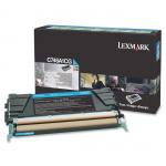 Lexmark azurový (cyan) toner, C746A1CG