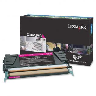 Lexmark purpurový (magenta) toner, C746A1MG Lexmark purpurový (magenta) toner, C746A1MG