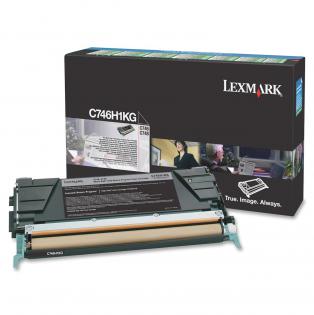Lexmark černý (black) toner, C746H1KG Lexmark černý (black) toner, C746H1KG