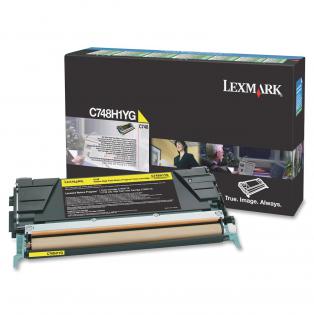 Lexmark žlutý (yellow) toner, C748H1YG